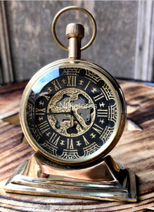 K Brass oodern etal Rass rophy esesk Lock intintage ououble IDE ailailway tation tion Lock OME o OME some ececor & iving oom ececor - Product Image 2