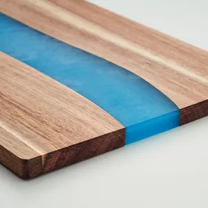 Planche à découper en acacia GROOVES, bloc de découpe de qualité supérieure, merchandising personnalisé - Product Image 1