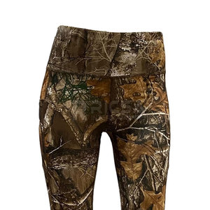 Leggings de chasse décontractés en tricot léger, respirants, anti-humidité, extensibles, pour l'entraînement en extérieur, séchage rapide, vêtements de sport et de fitness - Product Image 4