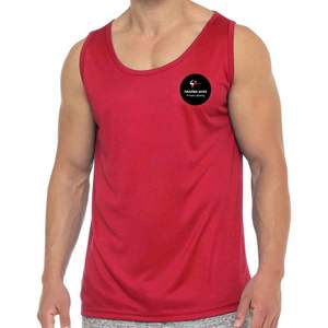 Custom Brand Sleeveless Tank Tops Personalized Cotton Polyester Dry Cool Fitness Singlet <b>Ribbed</b> Plain Gym Summer Sportswear <b>Men</b> - Product Image 5