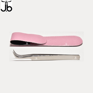 Pince à épiler pour extension de cils de marque privée pochette personnalisée en acier inoxydable emballant toutes les tailles disponibles - Product Image 4