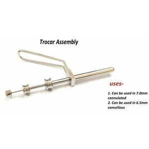 Kit professionnel d'instruments chirurgicaux orthopédiques à trocart canulé en acier inoxydable SURGINEXA SOA-55479872912, à usage manuel - Product Image 6