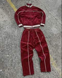 Sudadera con capucha de otoño para hombre, cuello redondo con cremallera, diseño bordado, sudadera informal a cuadros con forro de manga larga transpirable - Product Image 2