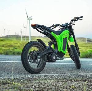 Moto électrique tout-terrain pour adultes, phare avant, pneus à crampons, utilitaire, 200-350W, 72V 60V, vitesse maximale <40 km/h - Product Image 6
