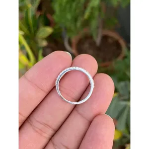 Oval Moonstone Ring 925 Sterling Silver Handmade Gemstone Ring Wholesale Jewelry Supplier - Product Image 6
