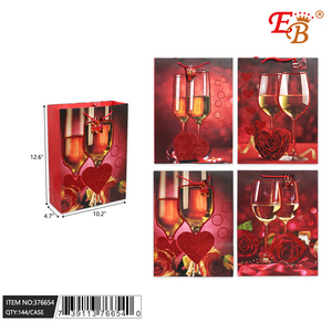 10.2 \ "X4.7 \" X12.6 \ "sacchetto regalo di san valentino 144 pz/CS per esprimere amore e romanticismo - Product Image 1