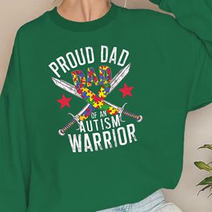 เสื้อสเวตเชิ้ตผู้หญิงของนักรบออทิสติก - Product Image 2