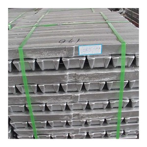 Lingote de aluminio al 99,7 por ciento a granel disponible para fundición industrial y procesamiento de metales de fuente directa de fábrica - Product Image 1