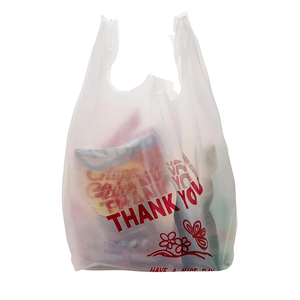 Ventas al por mayor en bolsas de plástico de camisetas a granel hechas en Vietnam con tamaño y grosor personalizados para negocios y compras - Product Image 2