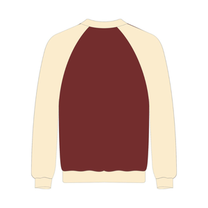 Kappa Alpha Psi YO Hand Sign Crimson <b>Raglan</b> Sleeve Crewneck Sweatshirt Premium Fleece Greek Fraternity Pullover <b>Top</b> - Product Image 4