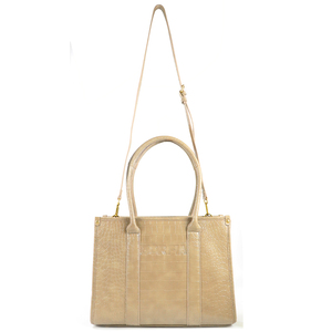 Custom Made Leather Embossed Women's Handbag per Sample - Product Image 2