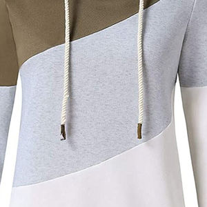 Dernier design de sweat à capuche en tricot pour femmes, taille plus, vente chaude, personnalisé, anti-boulochage et respirant pour femmes - Product Image 3