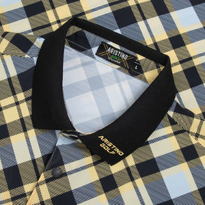 Aristino Golf Polo para hombre 76% Nylon 24% Spandex Venta al por mayor Producto de venta en caliente - Product Image 2