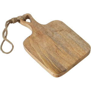Planche à découper élégante en bois de manguier avec poignée en forme de cœur, planche à découper en bois pour ustensiles de cuisine - Product Image 2