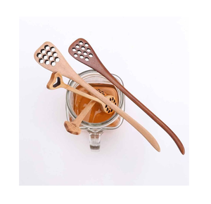 Cuillère à miel en bois de ferme de qualité exclusive Magasins de boissons de qualité alimentaire Bâtonnets de miel aspect premium à vendre - Product Image 4