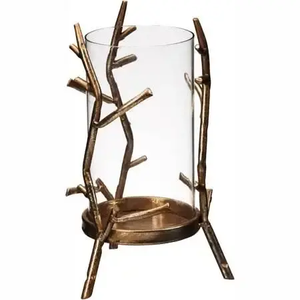 Metal And Glass <b>Candle</b> <b>Holder</b> Antique Design <b>Outdoor</b> Decoration Votive <b>Holder</b> Use For Cafe Decorative - Product Image 1