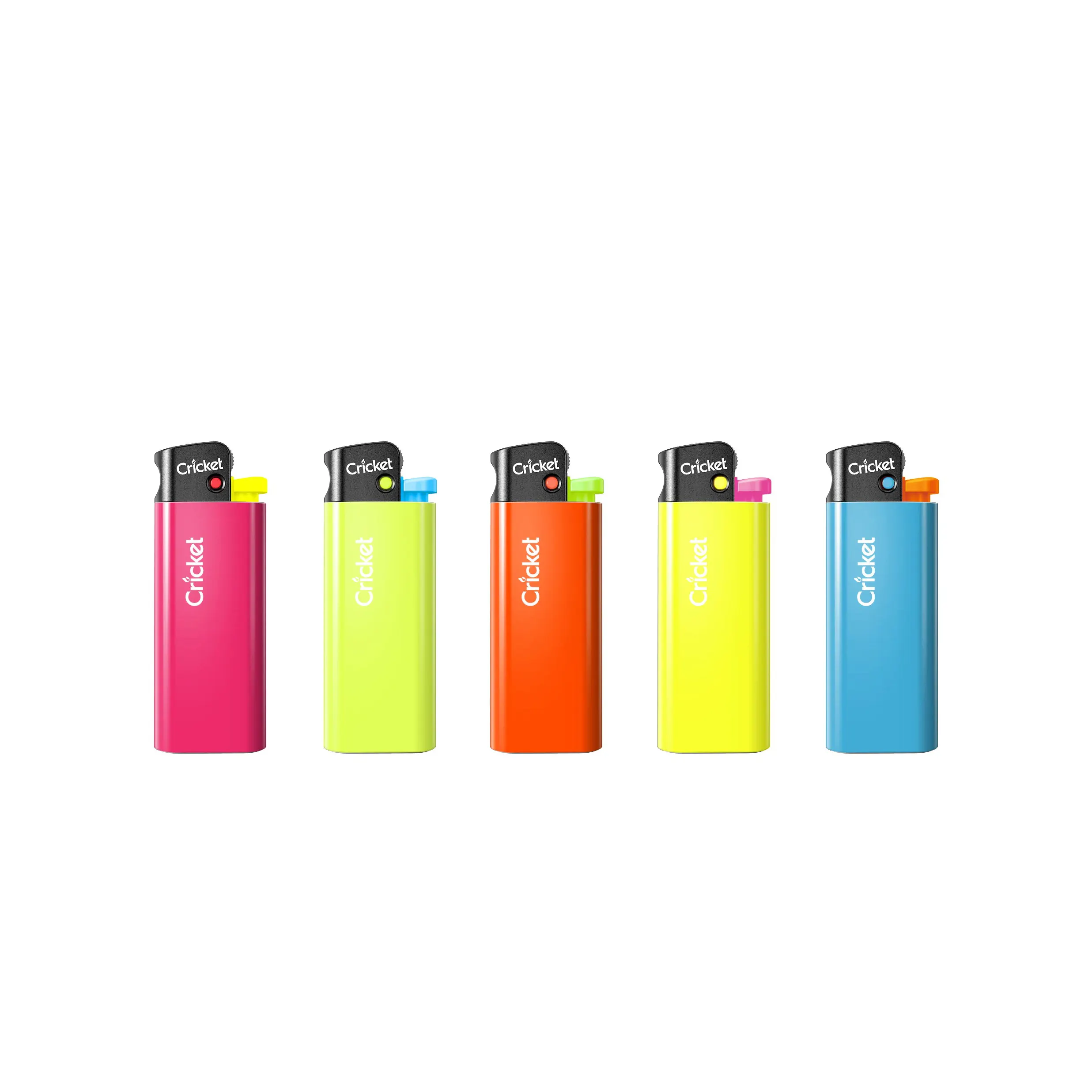 Colored Disposable/Refillable Cricket Lighter Lighter for sale Whole price Cricket Lighter for Sale