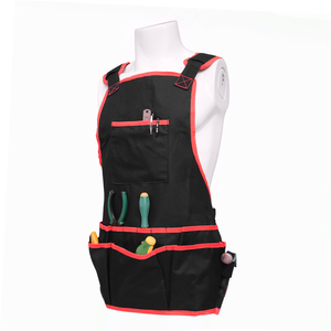 Múltiples usos, lona resistente al desgaste, ajustable, impermeable, maquinistas, carpintería, jardín, delantal, herramienta para hombres, delantal de trabajo, bolsillos para herramientas - Product Image 5