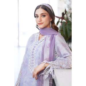 Embroidered Printed Lawn Women's <b>Suit</b> Set UF-4073 - Product Image 6