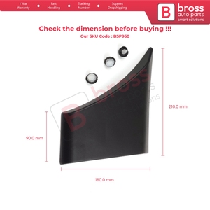 Moldura de Puerta Lateral BSP960, Tira Protectora Trasera Derecha 768F30004R para Master MK3 NV400 Movano - Product Image 6