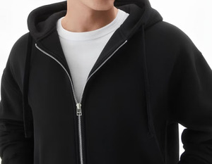 Sudadera con Capucha Personalizada de Alta Calidad para Hombre, Ropa Casual de Algodón Mezclado, Transpirable, con Forro Polar - Product Image 5