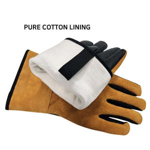 Guantes DE TRABAJO MIG TIG más vendidos, equipo de seguridad a prueba de cortes resistente al calor para soldar PPE de marca - Product Image 5