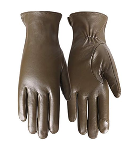 Gants de conducteur en cuir synthétique robuste Protection des mains résistante à la chaleur pour la sécurité industrielle pour les travaux d'assemblage et la conduite - Product Image 6