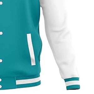 Veste universitaire en laine mélangée de qualité supérieure, veste universitaire lourde avec boutons, fabricant OEM - Product Image 6