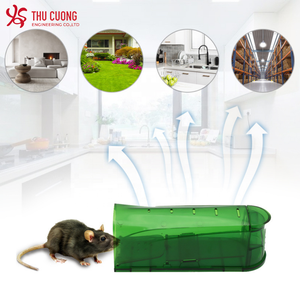 Piège à souris en plastique Meilleures ventes Produit en 2021 Haute qualité Réutilisable Écologique Pas d'électricité Facile à installer Home Garden - Product Image 4