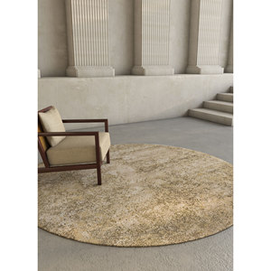 Alfombra Kavi Ivory de Lana y Seda de Bambú Anudada a Mano, Colección Afterglow, 10 mm, Abstracta, para el Hogar, Pasillo, Rectangular, para Adolescentes-Akwb-13015 - Product Image 5