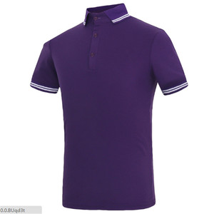 Camisetas de polo lisas de manga corta personalizadas unisex con logotipo bordado patrón sólido para golf o ropa informal camisas de polo al por mayor - Product Image 4