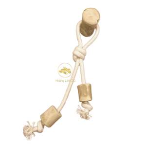 ผู้ผลิตของเล่นทางทันตกรรมของสุนัข0084797415298ทำจากผ้าฝ้าย/เชือกป่านใช้งานได้ยาวนาน - Product Image 6