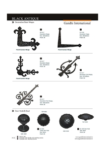 Vente chaude Nouveau Design Support D'étagère En Fer Forgé Noir Antique Vintage Forgé À La Main Support Prix Usine - Product Image 6