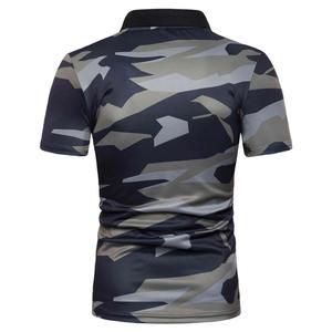 Bonne qualité 2025 hommes à manches courtes Polo t-shirt tenue décontracté Style moderne Polo Camouflage chemises de qualité supérieure - Product Image 6