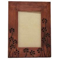Cadre photo en bois classique, qualité supérieure, fabrication artisanale, design élégant et durable pour la décoration de la maison, affichage mural