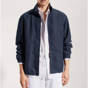 Chaqueta Bomber con Cuello Alto para Hombre, Nueva Colección 2026, Alta Calidad, Impermeable, Estilo Urbano, Precios al por Mayor para Jóvenes - Product Image 1