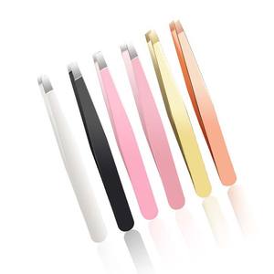 Pinzas profesionales para cejas, pinzas para cejas con opciones coloridas, pinzas para pestañas personalizadas de acero inoxidable S Pakistan Maryam Enterprises - Product Image 3