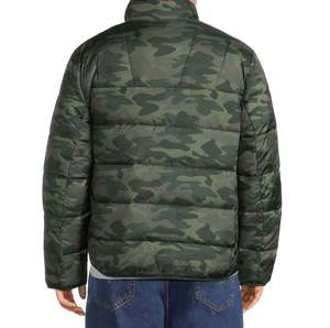 Top Selling High Quality Sublimation Puffer <b>Jackets</b> Customized Wholesale <b>Camo</b> Colour Collar Full Zipper Puff <b>Jacket</b> Side Pockets - Product Image 3