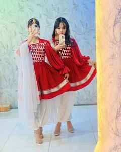 ชุดเดรส Afghan สำหรับผู้หญิงชุดเดรสยาวแฟชั่น Balochi ปักลายแบบแพทช์ชุดเดรส Afghani ระบายอากาศได้ดีดีไซน์ใหม่ - Product Image 3