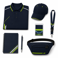 Kit événementiel personnalisé, ensemble de marchandises pour les fans de football, OEM ODM, pack cadeau multi-SKUs, kit du personnel événementiel, kit opérationnel