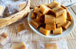 Bonbons au lait de coco de qualité supérieure, saveurs assorties, cubes de bonbons au coco moelleux et croquants - Product Image 3