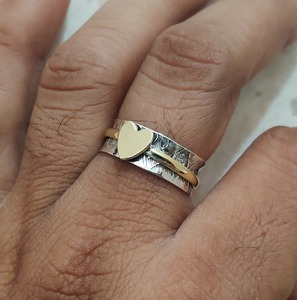 Girls Band <b>Ring</b> Jewelry Simple <b>Statement</b> <b>Ring</b> Girls Trendy <b>Silver</b> <b>Statement</b> <b>Ring</b> Handmade 925 <b>Silver</b> Best Quality <b>Ring</b> Gift for - Product Image 4