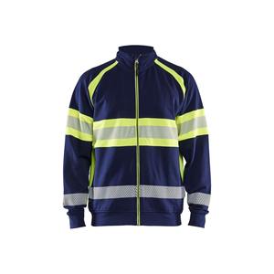 Dernière arrivée Veste de sécurité pour hommes Couleur unie respirante durable Séchage rapide Veste de sécurité haute visibilité avec design personnalisé - Product Image 4