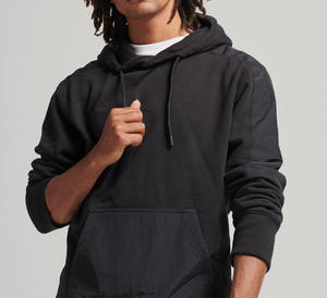 Sweat-shirts d'hiver pour hommes sur mesure en gros, service OEM, tissu polaire, surdimensionné, 100% coton, broderie, impression - Product Image 1