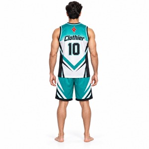 Ropa Deportiva Transpirable, Ligera, para Entrenamiento, Competencia, Práctica, Uniforme de Baloncesto para Hombre, Pantalones Cortos - Product Image 2