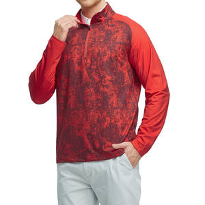 Jersey de manga larga Cuarto de cremallera Sudaderas Venta caliente Ropa casual Sudaderas con capucha y sudaderas cómodas para hombres - Product Image 3