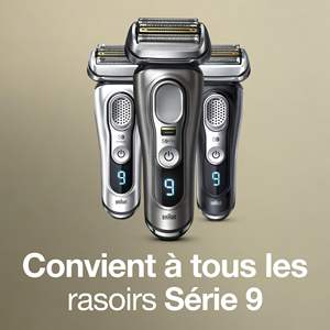 Cabezal de Repuesto para Afeitadora Eléctrica Plateada, Cuchillas Dobles y Triples, Lámina Alemánica, Afeitadora Rotatoria para Cara y Cuerpo, Lavable - Product Image 2