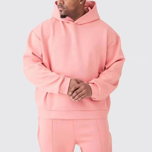 Chándales de hombre personalizables de algodón 100% de Pakistán, sudaderas con capucha de hombro de gran tamaño con logotipo, estilo informal de invierno, diseño Simple - Product Image 6