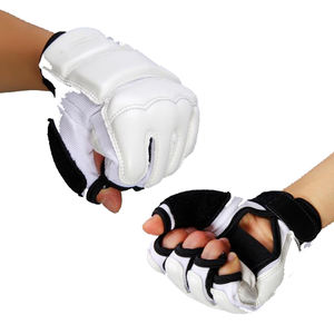 ถุงมือ MMA สำหรับผู้ชายวัสดุอ่อนนุ่มแบบครึ่งนิ้ว - Product Image 5