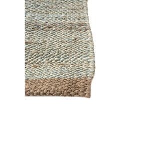 พรมปูพื้นสีน้ำเงินลายทอแบนจากปอกระเจาและป่าน รุ่น Pdjt-662 สำหรับใช้ในบ้าน ลวดลายแบบนามธรรม - Product Image 4